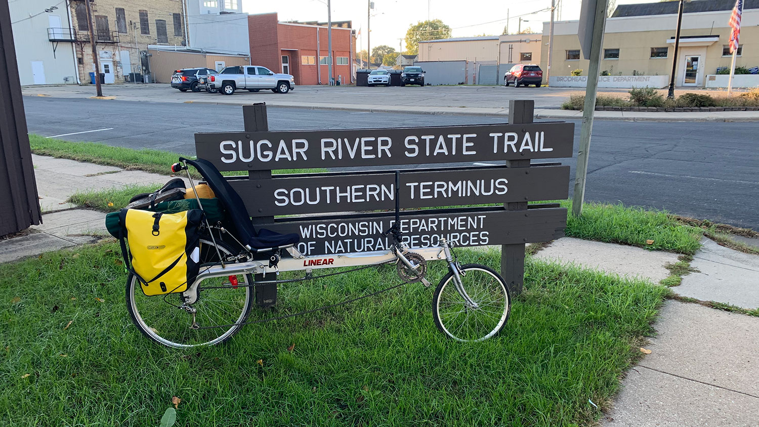 End of the Sugar River Trail