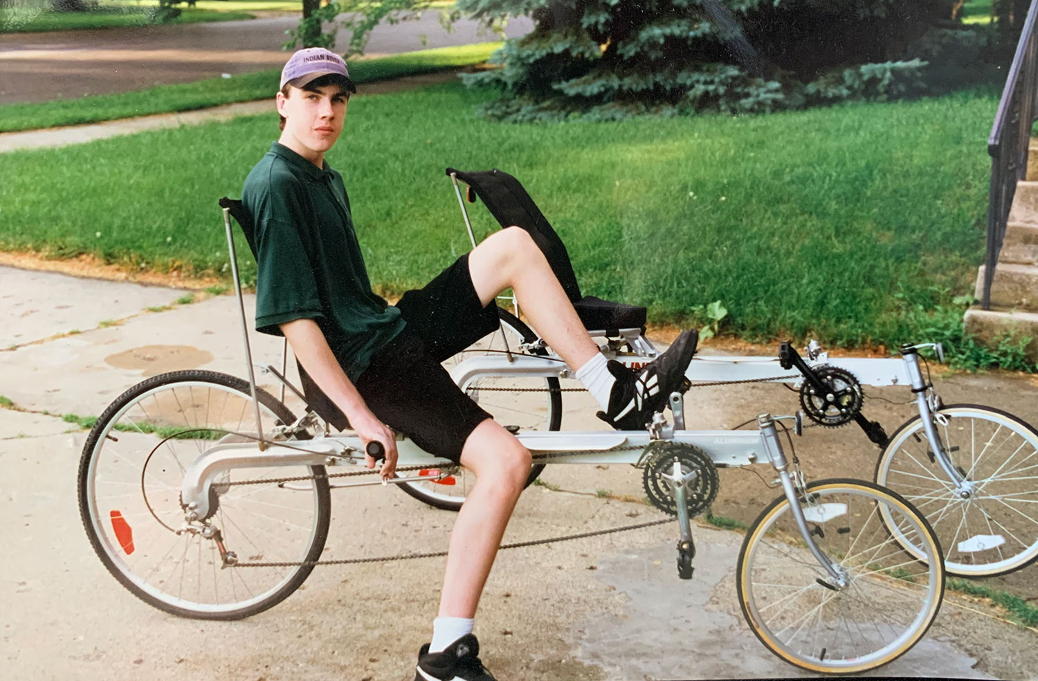 Me on my brand new Linear circa 96 or so