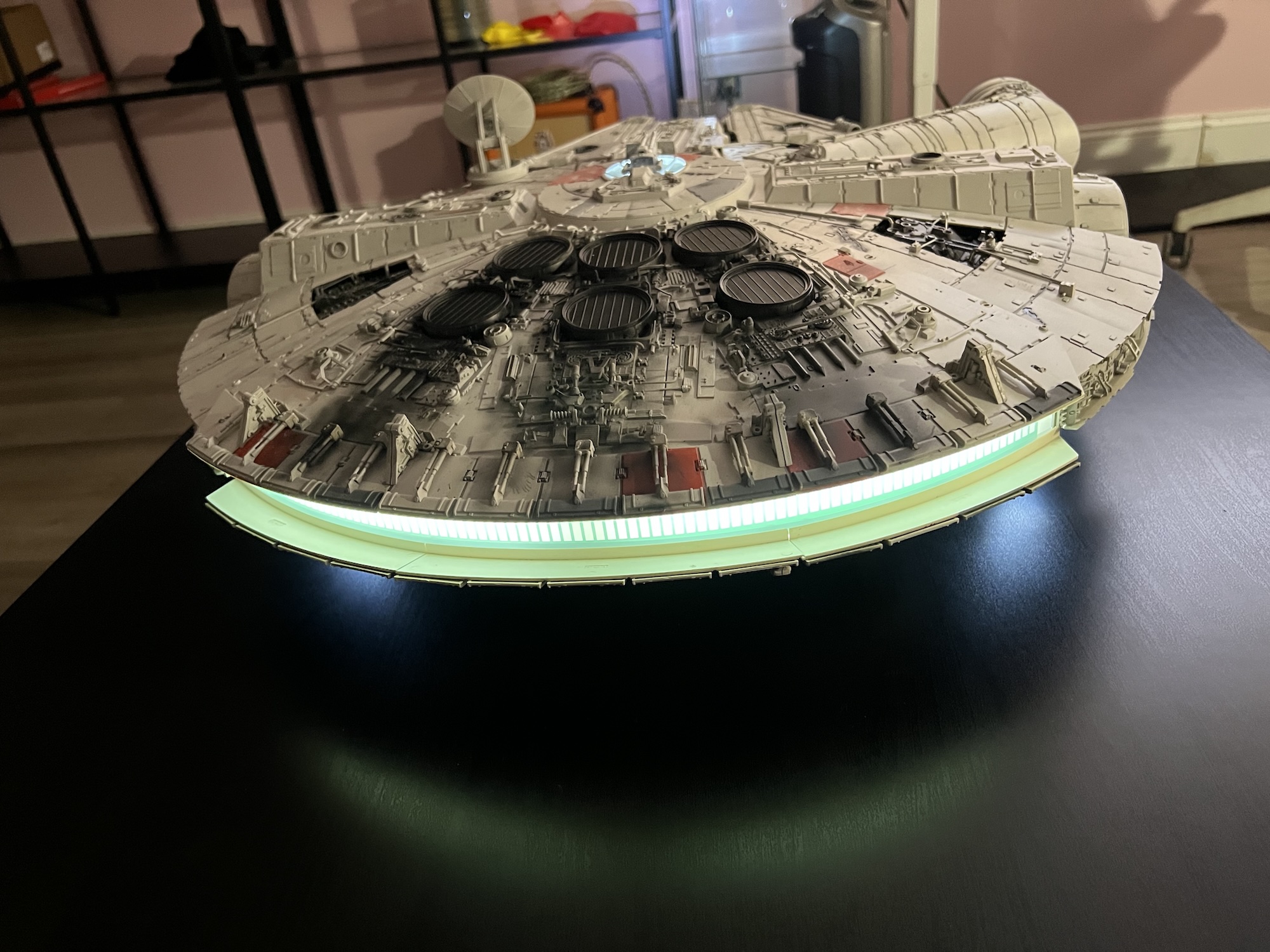 Millennium Falcon completely assembled
